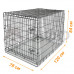 Клетка для собаки № 6 двухдверная